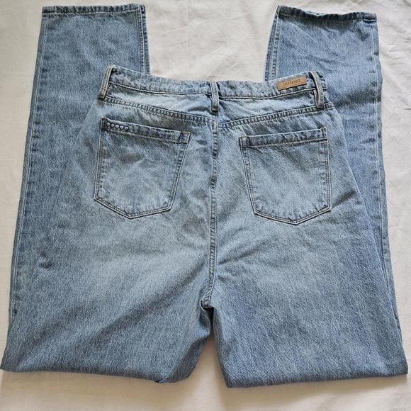 Blank NYC The Cooper Slim Straight Slit Inseam Womens Size 31 Adrenaline Rush - Picture 10 of 15